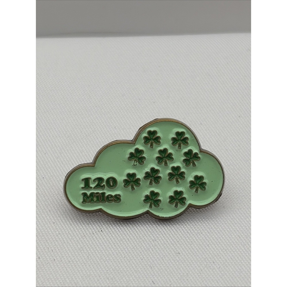 2022 My Little Pony Virtual Running Club 120 Miles Award Cloud Lapel Hat Pin
